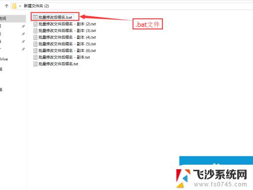 win10怎么批量改后缀格式 win10怎样批量修改文件后缀名