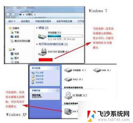 windows7笔记本摄像头怎么打开 Win7摄像头打开失败解决