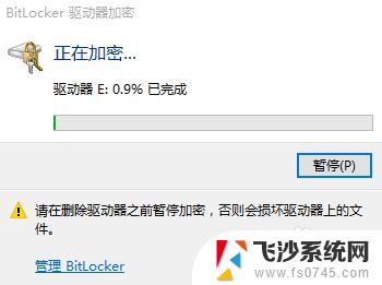 加密移动硬盘换个电脑能不能打开 Windows10上使用BitLocker加密移动硬盘的方法