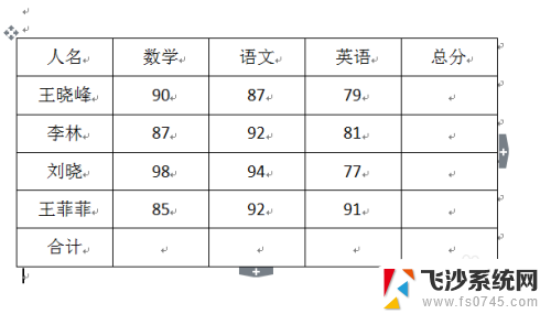 word中如何计算总和 在Word中如何计算一列数字总和