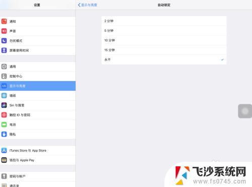 ipad如何不熄灭屏幕 iPad Pro苹果平板电脑怎样设置屏幕永久不息