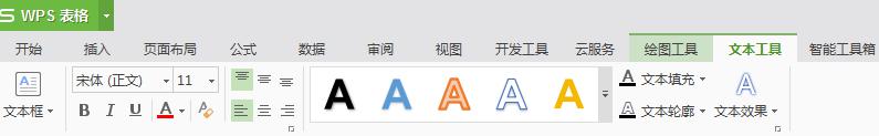wps我的表格工具栏里怎么没有绘图工具、图表工具、文本工具 wps我的表格没有绘图工具