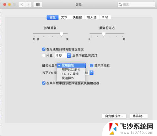 苹果电脑f1到f12功能键开启 Mac Pro触控板如何切换为F1到F12键显示模式