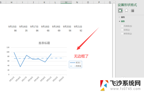 excel怎么把表格边框去掉 清除Excel图表边框线的方法