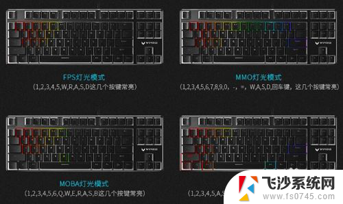 雷柏键盘v500pro怎么调背光 雷柏v500pro调灯光教程