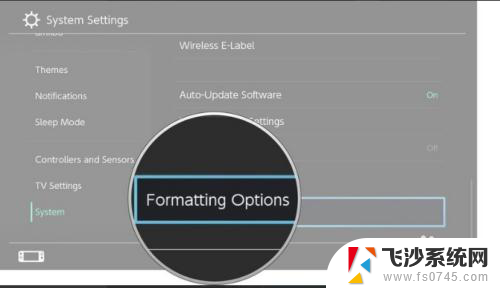 switch格式化内存卡文件系统 在Nintendo Switch上如何清除microSD卡