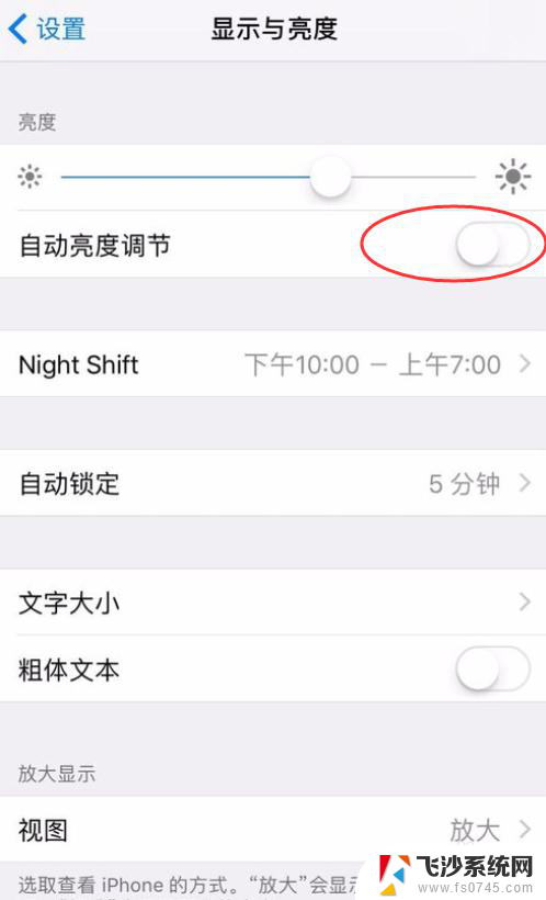 怎么关闭自动调节亮度苹果 iPhone如何关闭自动亮度调节