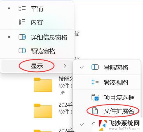 win11怎么设置文件后缀 win11文件后缀修改步骤