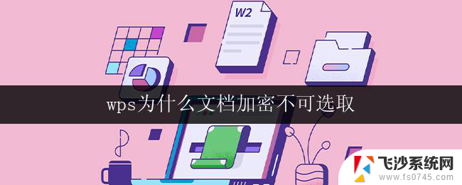 wps为什么文档加密不可选取 wps文档加密不可选取的解决方法