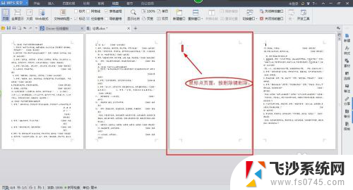 word文档怎样删除页面 如何在Word文档中删除多余的页面