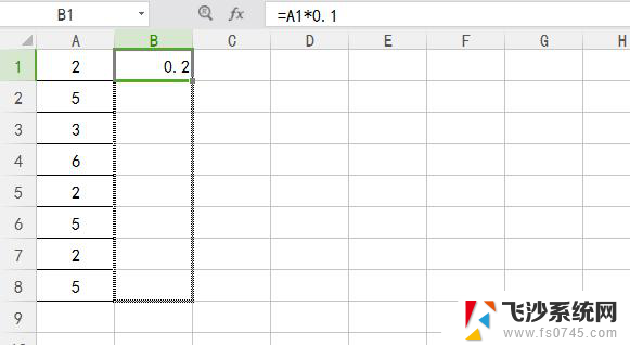 wps如何在一列中乘以一个固定数值 在wps表格中如何将一列数据乘以同一个数值